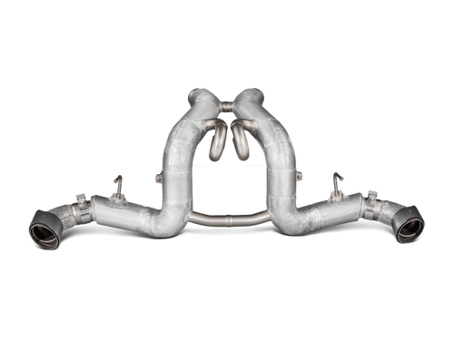 Akrapovic 14-17 McLaren 650S/650S Spyder Slip-On Line (Titanium) w/ Carbon Tips - My Store