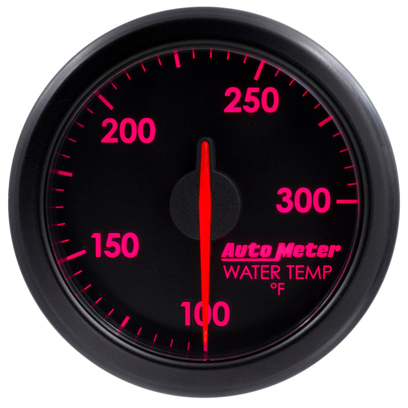 Autometer Airdrive 2-1/6in Water Temperature Gauge 100-300 Degrees F - Black - My Store