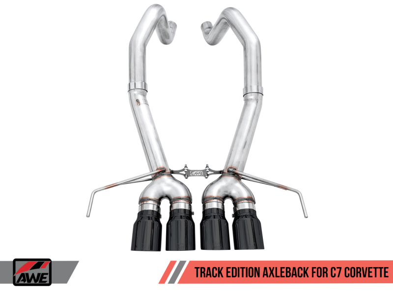 AWE Tuning 14-19 Chevy Corvette C7 Z06/ZR1 Track Edition Axle-Back Exhaust w/Black Tips - My Store