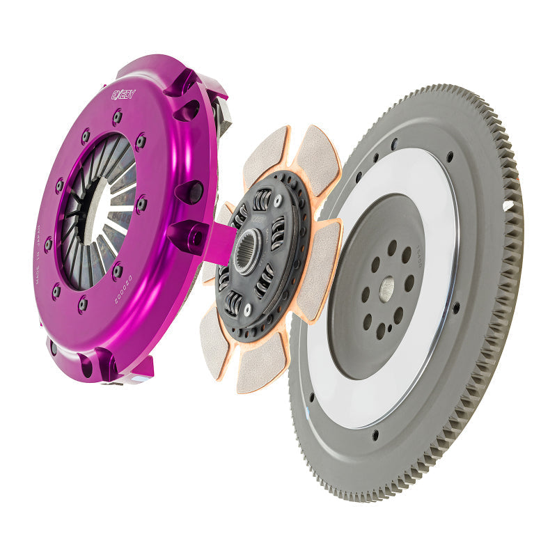 Exedy 1990-1991 Acura Integra L4 Hyper Single Clutch Sprung Center Disc Push Type Cover - Mammoth Racing -
