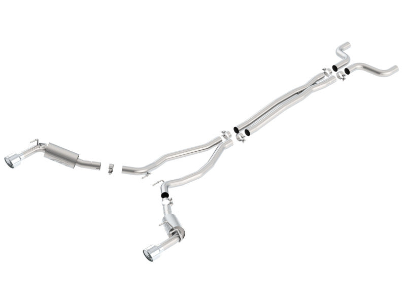 Borla 14-15 Chevy Camaro SS 6.2L V8 Single Split Rear Exit ATAK Catback Exhaust - My Store