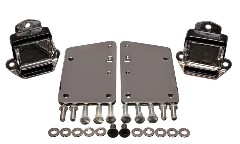 Energy Suspension LS Series Black Motor Conversion Set - Chrome Plated - Mammoth Racing -