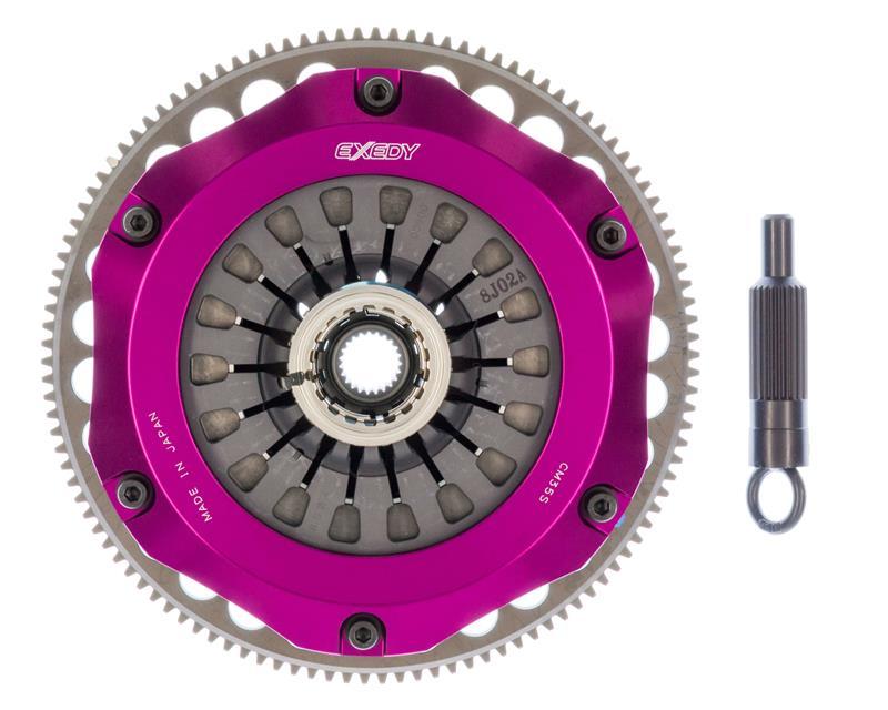Exedy 2008-2015 Mitsubishi Lancer Evolution GSR L4 Hyper Compe-R Twin Cerametallic Clutch Rigid - Mammoth Racing -