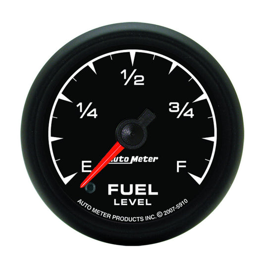 Autometer ES 2-1/16in 0-280 ohms Programmable Fuel Level Gauge - My Store