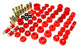 Energy Suspension 92-95 Honda Civic/CRX / 93-97 Honda Del Sol (including VTEC) Red Hyper-Flex Master - My Store