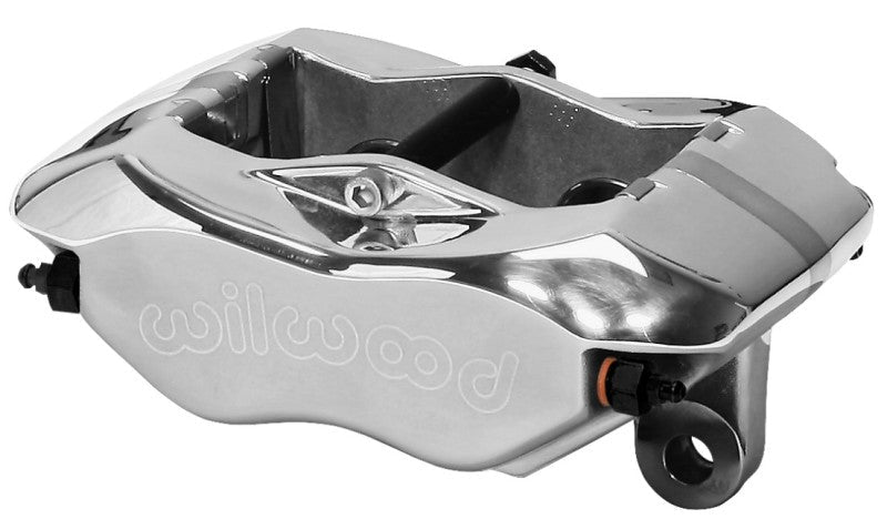Wilwood Caliper-Forged Narrow Dynalite 3.50in Mount Polished 1.12in Pistons .38in Disc - Mammoth Racing -