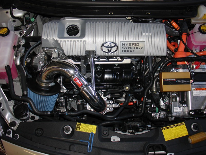 Injen 10-13 Toyota Prius / 11-13 Lexus CT 200H Hybrid Polished C/A Intake w/MR Tech/Air Fusion - Mammoth Racing -