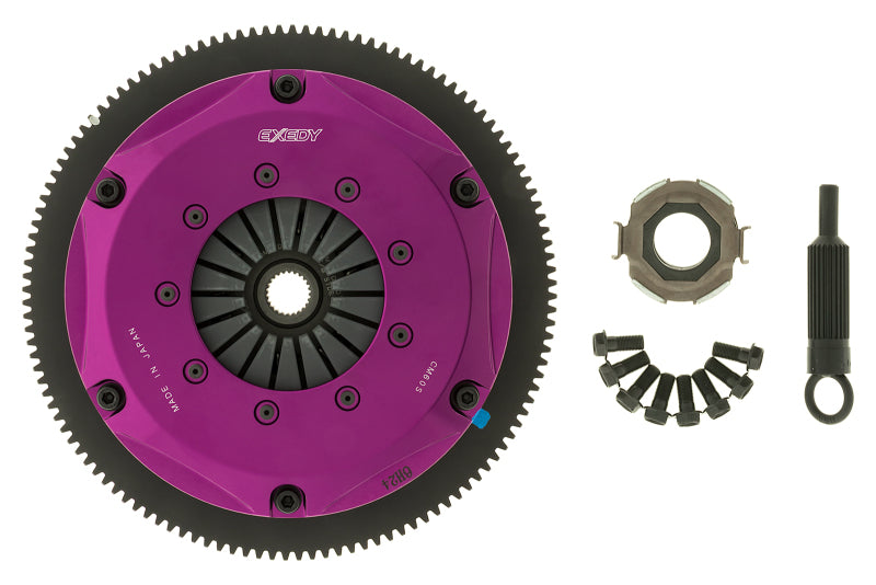 Exedy 2013-2016 Scion Fr-s H4 Hyper Twin Cerametallic Clutch Sprung Center Disc Push Type Cover - Mammoth Racing -