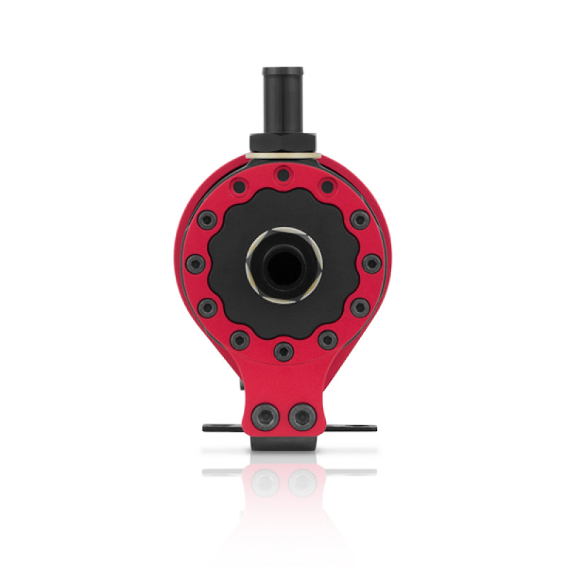 Mishimoto Universal Baffled Oil Catch Can - Red - Mammoth Racing -