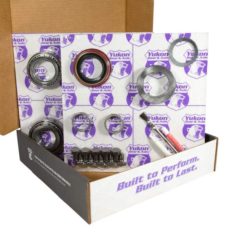 Yukon 8.8in Ford 4.11 Rear Ring & Pinion Install Kit 2.53in OD Axle Bearings and Seals - Mammoth Racing -