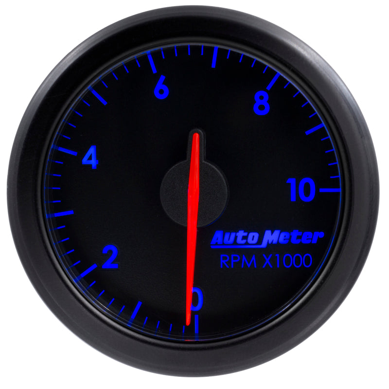 Autometer Airdrive 2-1/6in Tachometer Gauge 0-10k RMP - Black - My Store