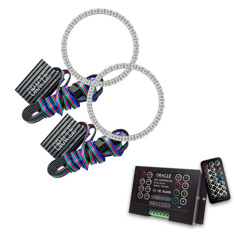Oracle Scion xB 08-10 Halo Kit - ColorSHIFT w/ 2.0 Controller - Mammoth Racing -