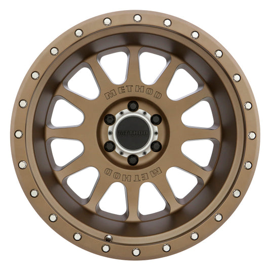 Method Mr605 NV 20x10 -24mm Offset 6x135 87mm CB Method Bronze Wheel