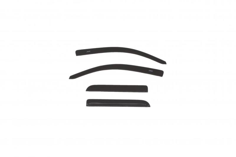 AVS 15-18 GMC Sierra 1500 Ext. Cab Low Profile Color Match Ventvisors 4pc - Onyx Black - My Store