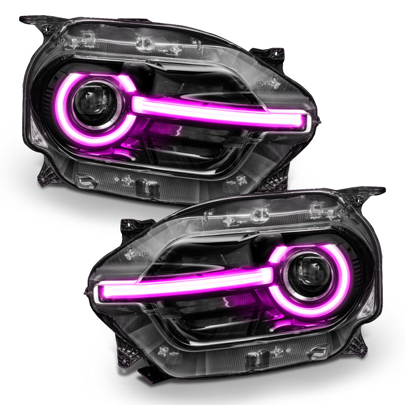 Oracle 2021 Ford Bronco Sport RGB+W Headlight DRL + Halo Upgrade - ColorSHIFT w/ BC1 Controller - Mammoth Racing -