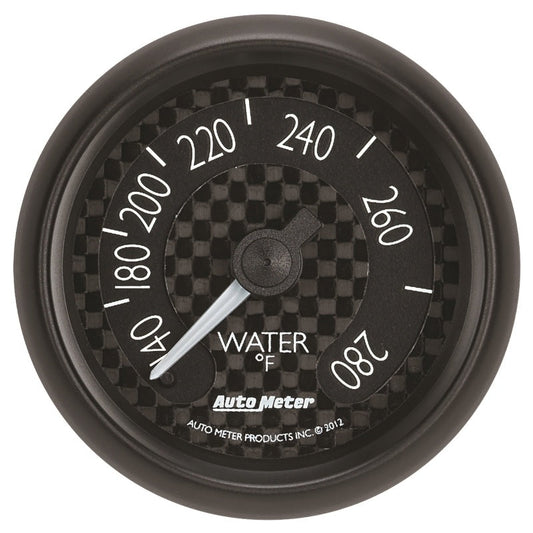 Autometer GT Series 52mm Mechanical 140-280 Deg F Water Temperature Gauge - My Store