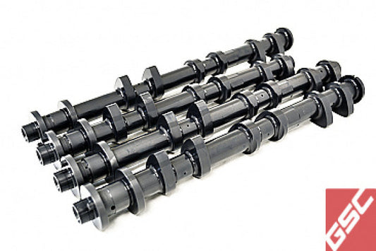 GSC P-D Nissan VQ35DE Gen 1 T2 Camshafts 274/274 Billet - Mammoth Racing -