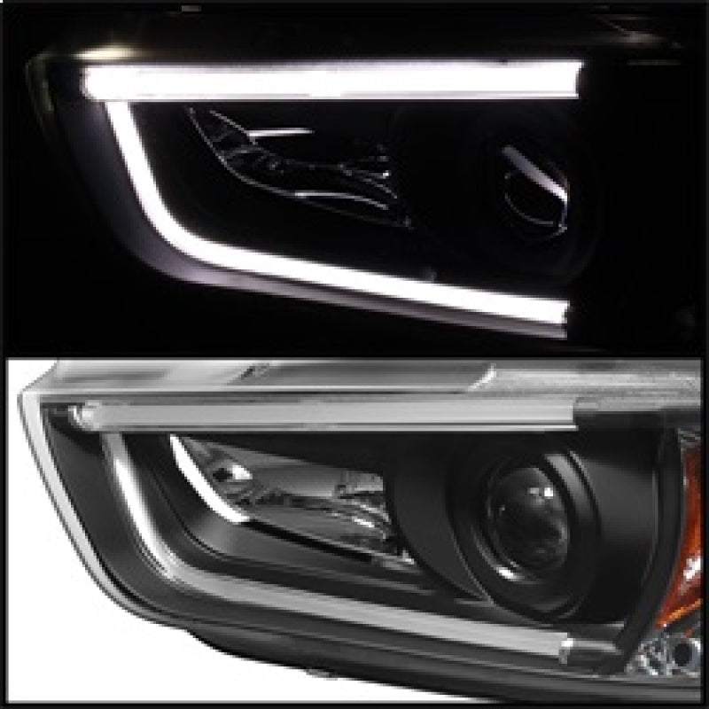 Spyder Dodge Charger 11-14 Projector Headlights Xenon/HID- Light DRL Blk PRO-YD-DCH11-LTDRL-HID-BK - Mammoth Racing -