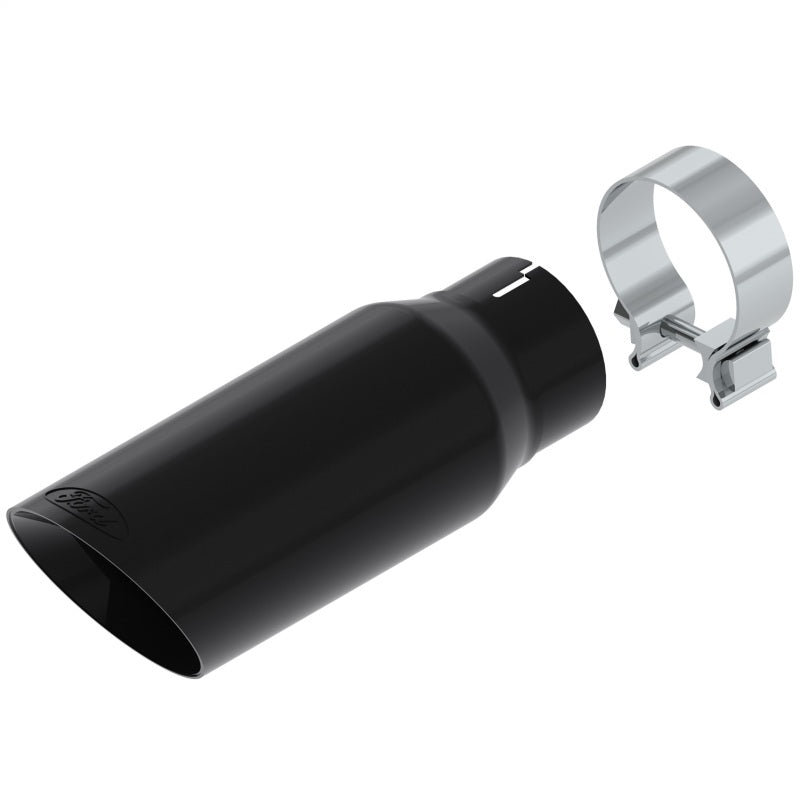 Ford Racing 19-22 Ranger Exhaust Tip - Black Chrome - Mammoth Racing -