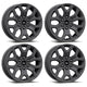 Ford Racing 15-22 F-150 18x7.5in Matte Gray Wheel Kit - Mammoth Racing -