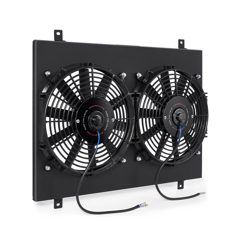Mishimoto 79-93 Ford Mustang Aluminum Fan Shroud Black - Mammoth Racing -