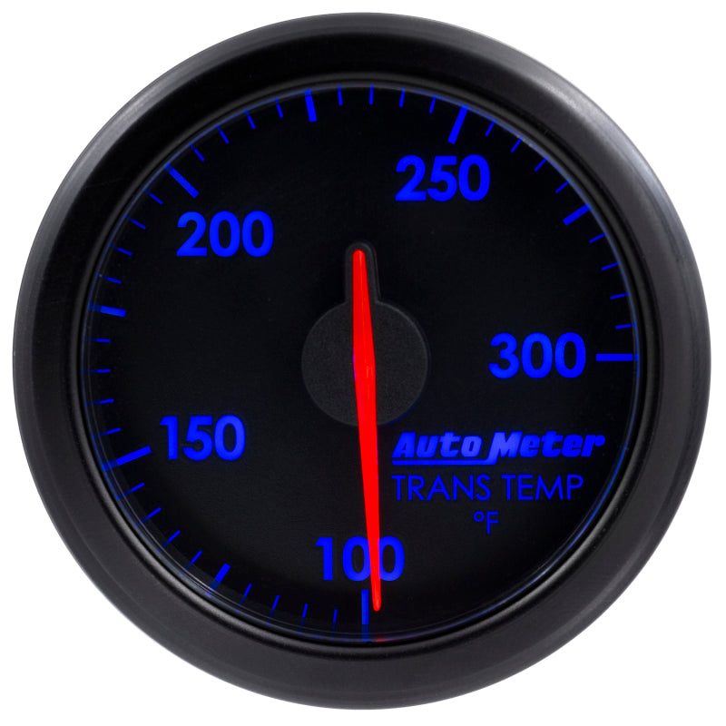 Autometer Airdrive 2-1/6in Trans Temperature Gauge 100-300 Degrees F - Black - My Store