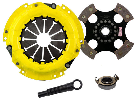ACT 1991 Geo Prizm HD/Race Rigid 4 Pad Clutch Kit - Mammoth Racing -