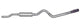 Gibson 03-07 Ford F-250 Super Duty Lariat 6.0l 4in Cat-Back Single Exhaust - Stainless - Mammoth Racing -