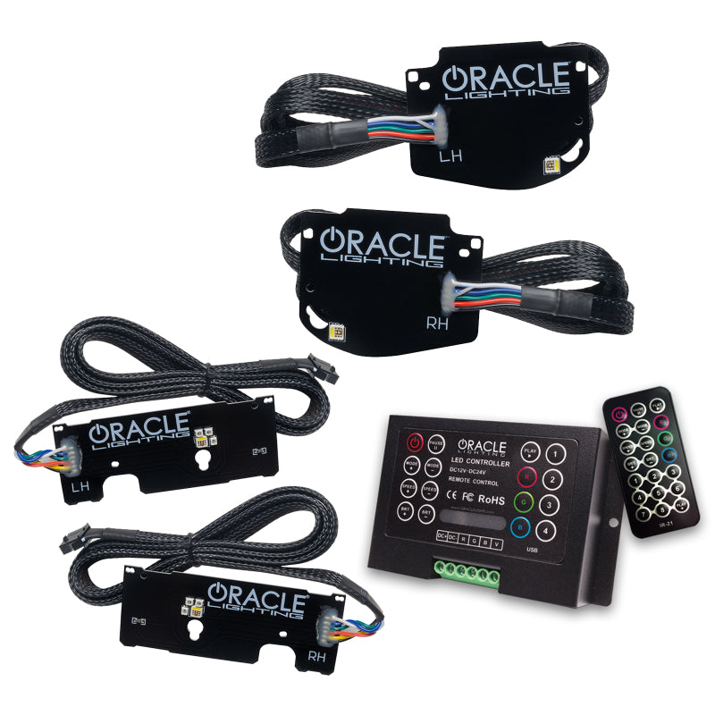 Oracle 19-21 Chevy Camaro SS/RS RGBW+A Headlight DRL Upgrade Kit - ColorSHIFT 2 - Mammoth Racing -