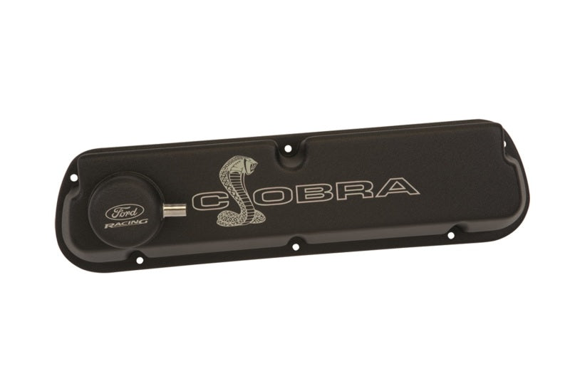 Ford Racing Black Satin Valve Covers Small Block - Mammoth Racing -