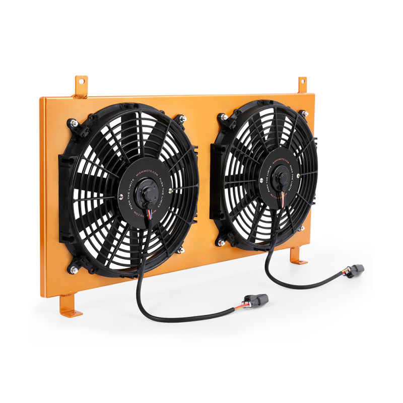 Mishimoto 02-06 Acura RSX Aluminum Fan Shroud Gold - Mammoth Racing -
