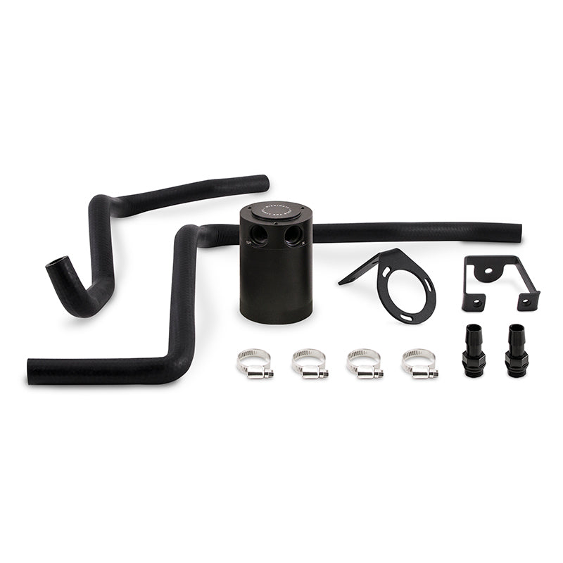 Mishimoto 12-14 Dodge Charger / 12-14 Chrysler 300C 6.4L Direct Fit Oil Catch Can Kit - Black - Mammoth Racing -