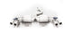 Remus 2015 Audi RS3 Sportback 2.5L Turbo Axle Back Exhaust (Front Section Pipe & Tail Pipes Req) - Mammoth Racing -