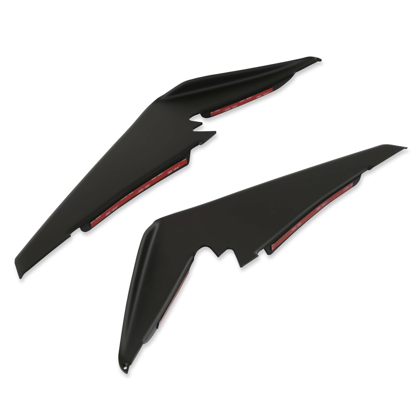 Drake Muscle Cars 2019+ Dive Planes, Smooth Satin Black Finish - Mammoth Racing -