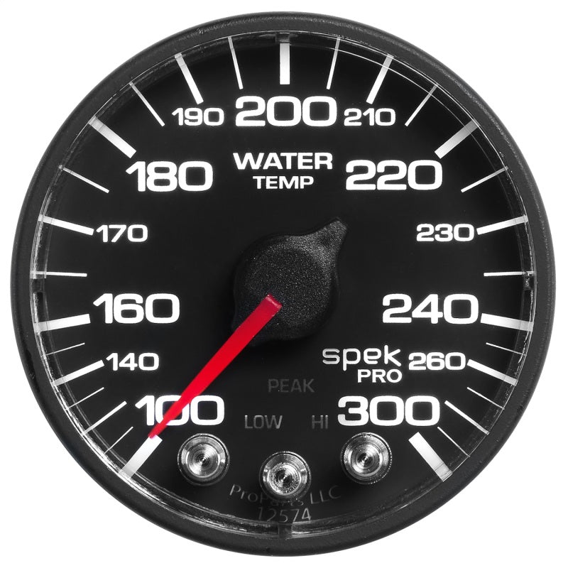 Autometer Spek-Pro - Nascar 2-1/16in Water Temp 100- 300f Bfb Ecu - My Store