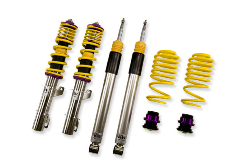KW Coilover Kit V3 VW Golf IV (1J); all models excl. 4motion; all engines excl. R32 - Mammoth Racing -