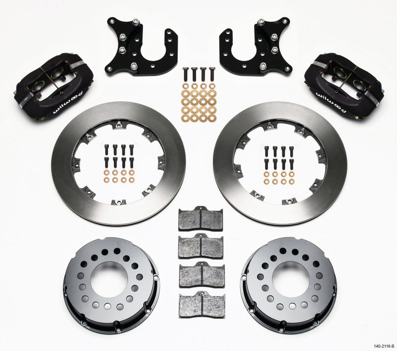 Wilwood Forged Dynalite P/S Rear Kit Mopar-Dana 2.72in Offset - My Store