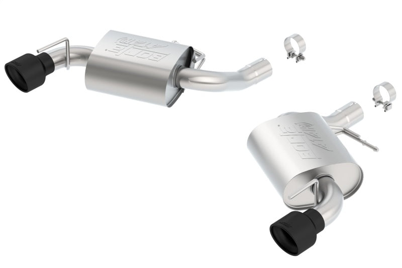 Borla 2016 Chevy Camaro SS V8 AT/MT ATAK Rear Section Exhaust w/o NPP Valves Ceramic Black - My Store