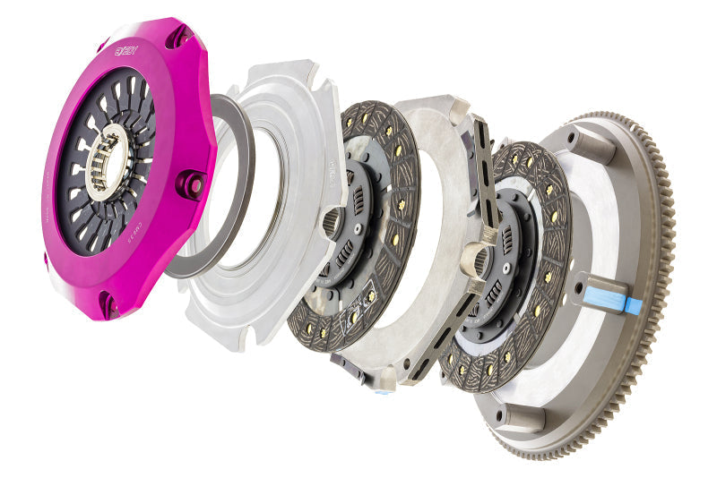 Exedy 96-06 Mitsubishi Evo 4-9 4g63t 2.0l Twin-Organic Clutch Kit - Mammoth Racing -