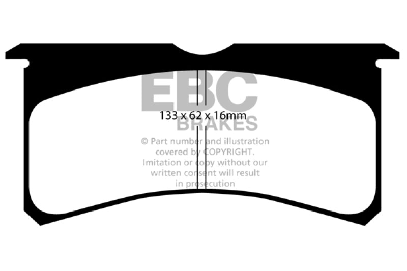 EBC Brakes Yellowstuff Performance Brake Pads - My Store