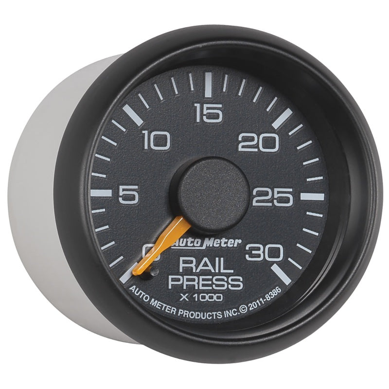 Autometer Factory Match 52.4mm Digital Stepper Motor 0-30,000 PSI Diesel Fuel Rail Pressure Gauge - My Store