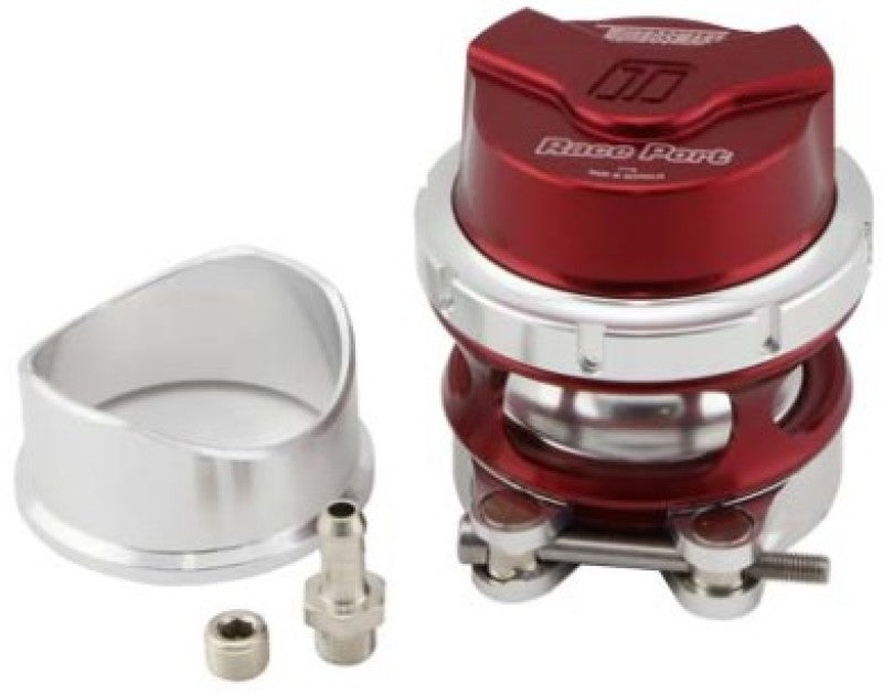 Turbosmart BOV Race Port Female Gen-V Red - No Weld Flange - Mammoth Racing -