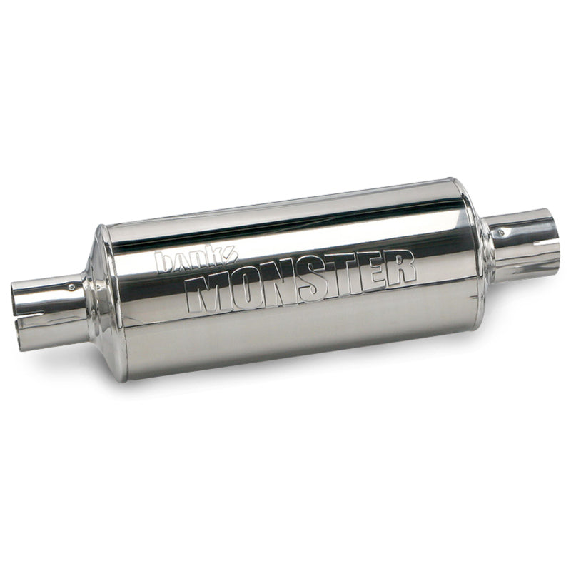 Banks Power 99-03 Ford 7.3L Muffler Kit - 4in X 4in S/S - Mammoth Racing -