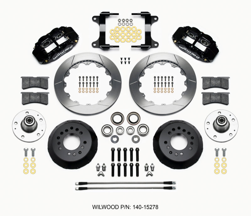 Wilwood Narrow Superlite 6R Front Hub Kit 12.88in 82-92 Camaro//Firebird - My Store