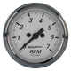 AutoMeter American Platinum 2-1/16in 7K RPM In-Dash Tachometer Gauge - My Store