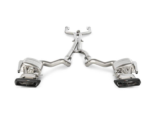 Akrapovic 15-17 AMG C63 Estate Evolution Line Cat Back (Titanium) w/ Carbon Tips (Req. Link Pipe)