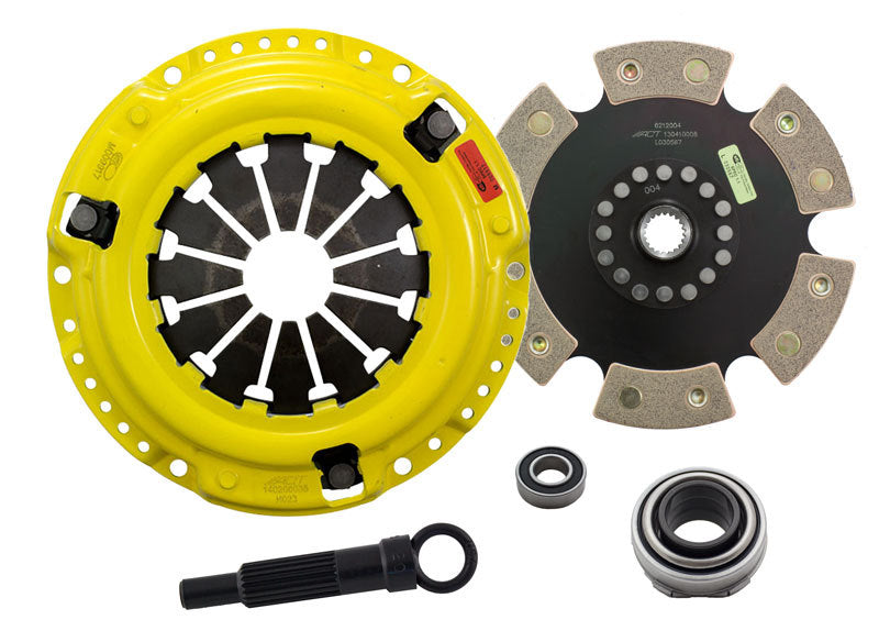 ACT 1990 Honda Civic HD/Race Rigid 6 Pad Clutch Kit - My Store