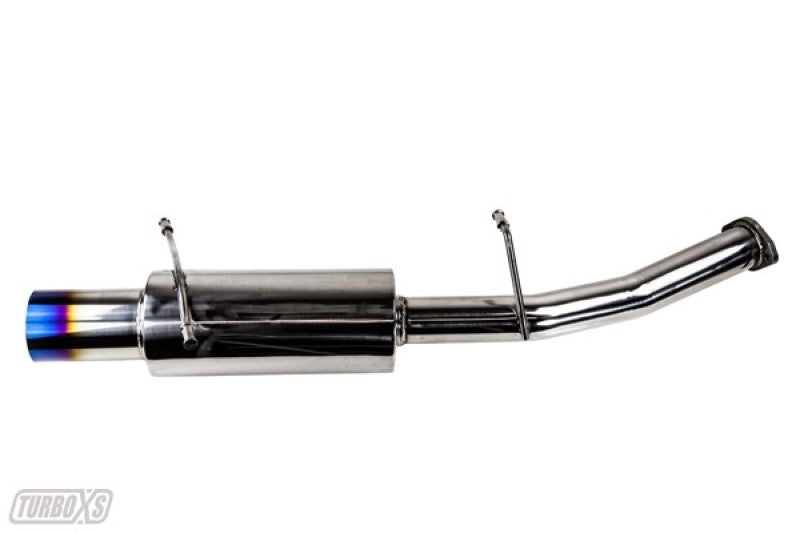Turbo XS 02-07 WRX-STi Rear Muffler Assembly w/ Titanium Tip - Mammoth Racing -