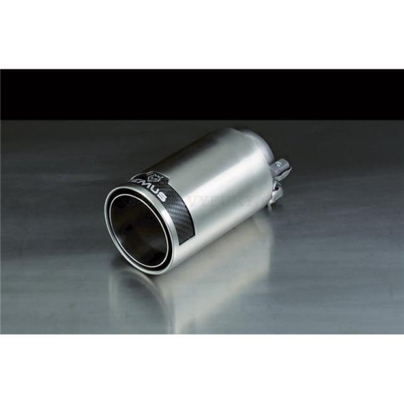 Remus Stainless Steel 98mm Straight w/Carbon Insert Tail Pipe (Single) - Mammoth Racing -