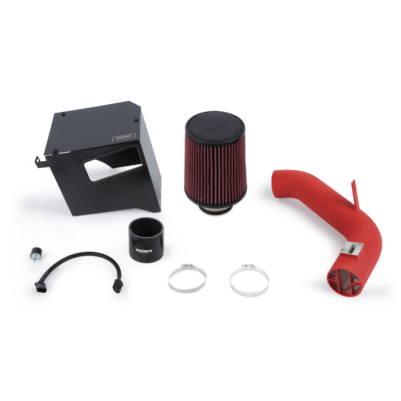 Mishimoto 2014+ Subaru Forester XT Performance Air Intake Kit - Wrinkle Red - Mammoth Racing -